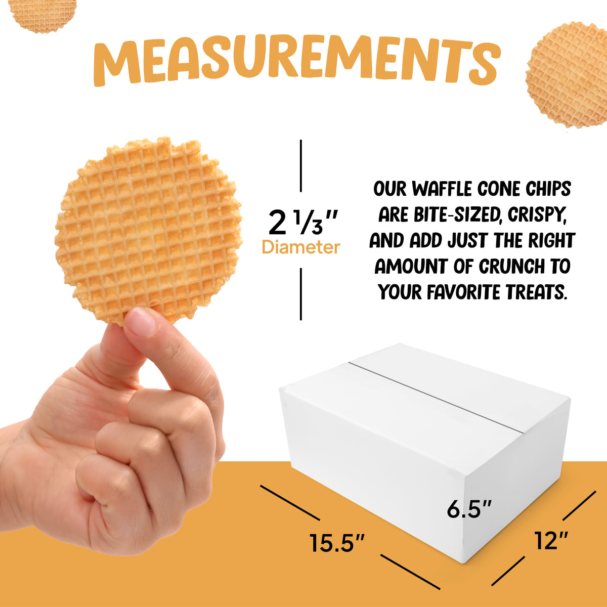 Waffle Cone Chips – 1,000 – Rooted In Rare