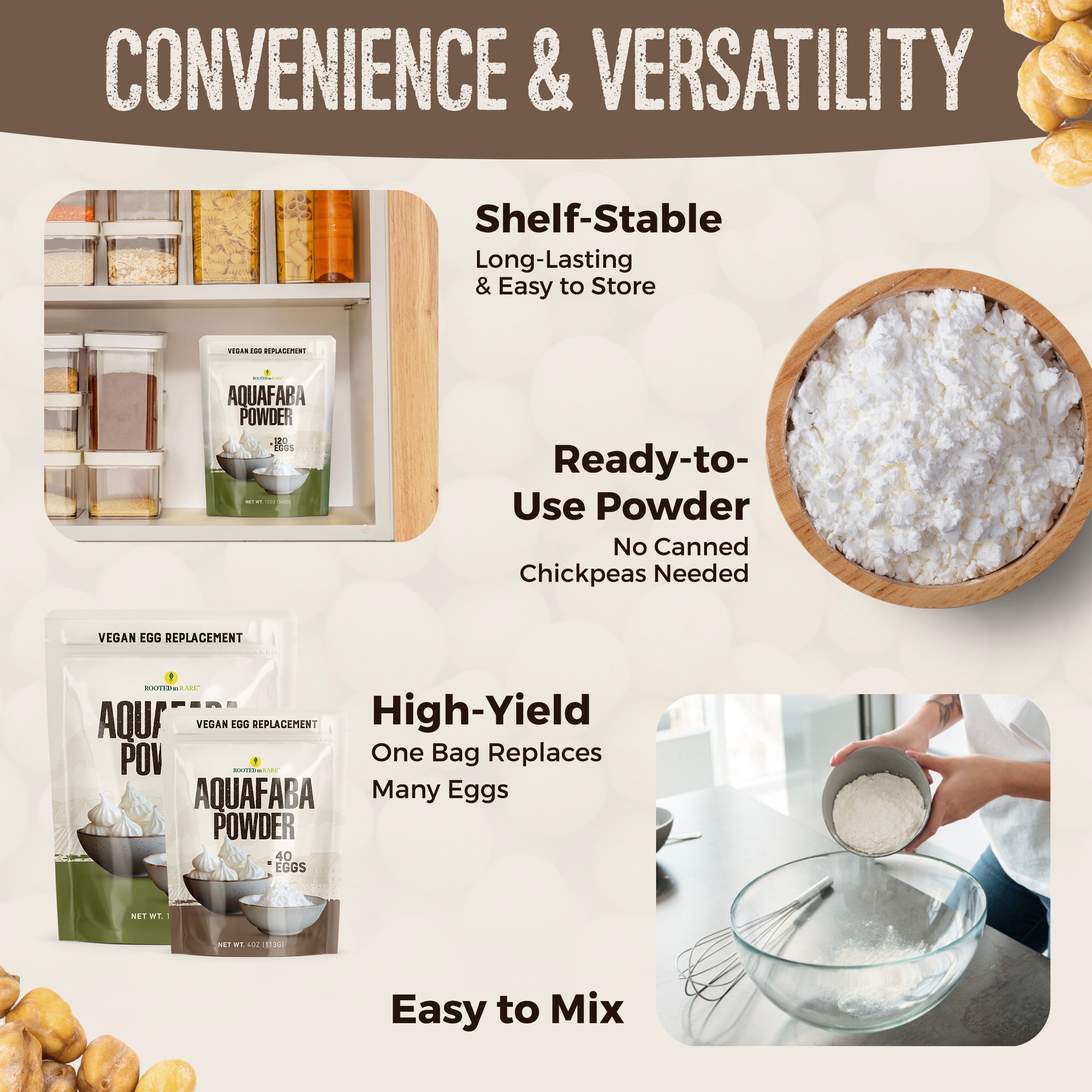 Aquafaba Powder - 4oz